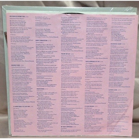 DOLLY PARTON, LINDA RONSTADT & EMMYLOU HARRIS / TRIO ~ 1987 WB Album - Picture 4 of 6